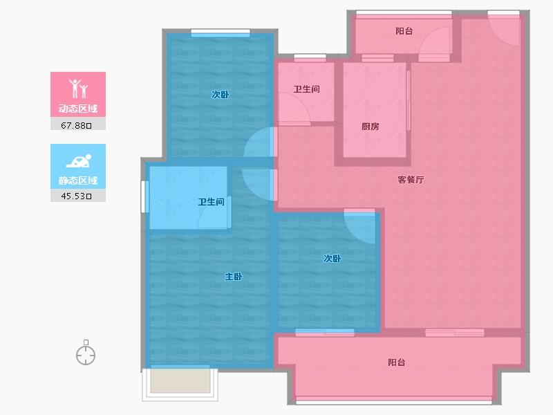 河南省-周口市-周口建业城-101.01-户型库-动静分区