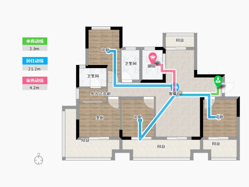 河南省-周口市-太康建业府-112.01-户型库-动静线