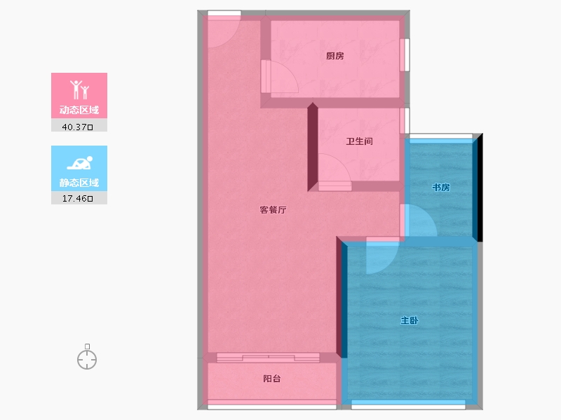 浙江省-衢州市-绿城城投礼贤未来社区-50.39-户型库-动静分区