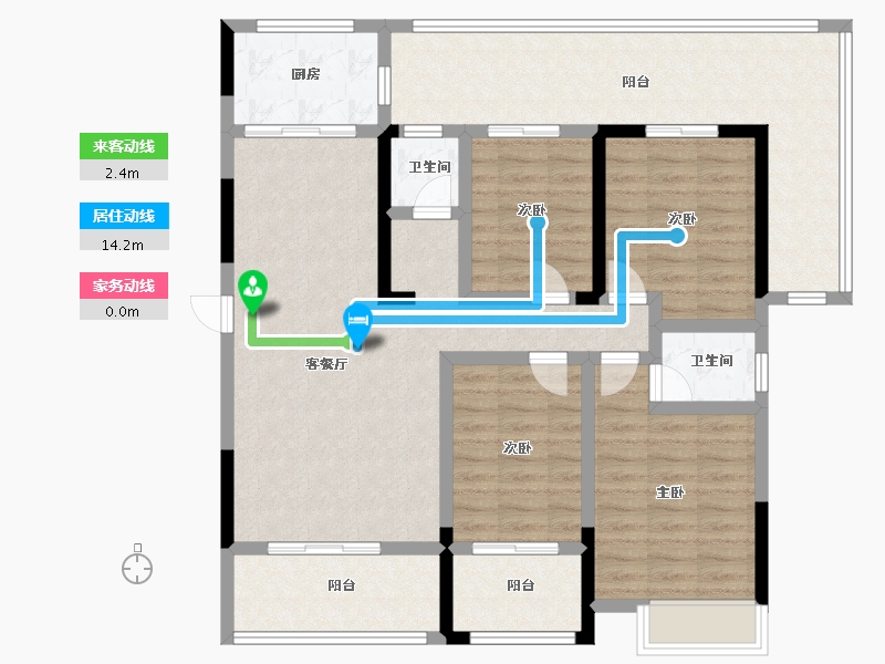 湖南省-湘西土家族苗族自治州-凤凰大唐领御-113.28-户型库-动静线