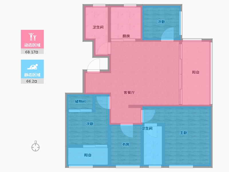 浙江省-衢州市-绿城城投礼贤未来社区-120.28-户型库-动静分区