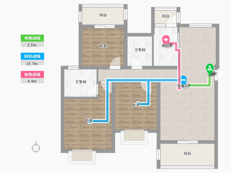 四川省-资阳市-喜悦长岛-92.81-户型库-动静线