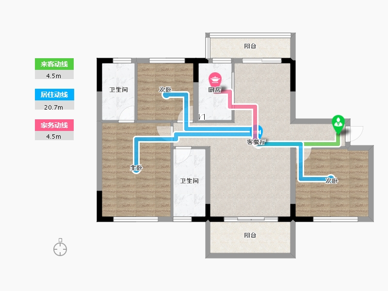 江西省-赣州市-于都国资·时代新城-97.19-户型库-动静线