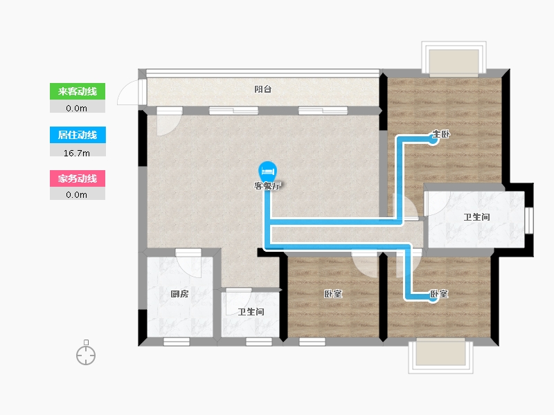 四川省-资阳市-博邦紫韵东城-78.40-户型库-动静线