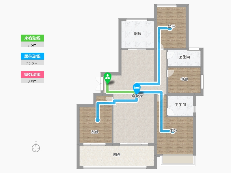 河南省-周口市-周投绿城·留香园-109.59-户型库-动静线