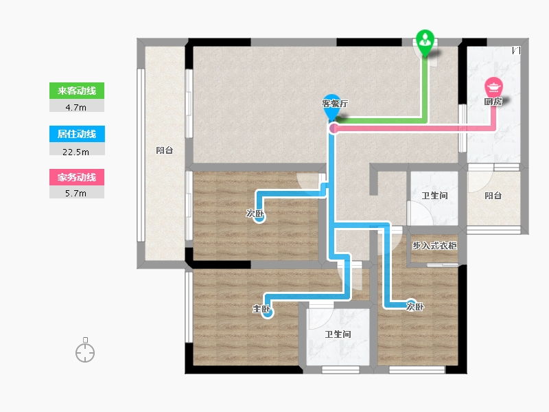 云南省-临沧市-佤山凤城-97.56-户型库-动静线