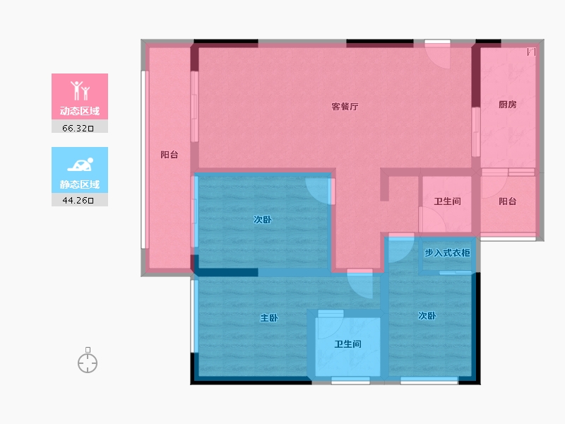 云南省-临沧市-佤山凤城-97.56-户型库-动静分区