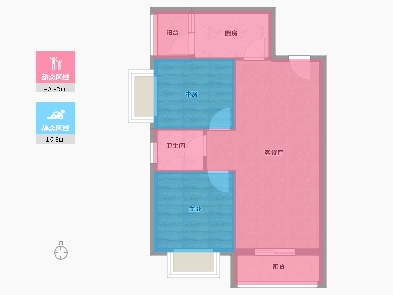 云南省-西双版纳傣族自治州-橡径云山-51.18-户型库-动静分区