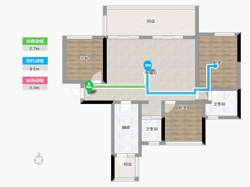 四川省-绵阳市-树高上院-92.16-户型库-动静线