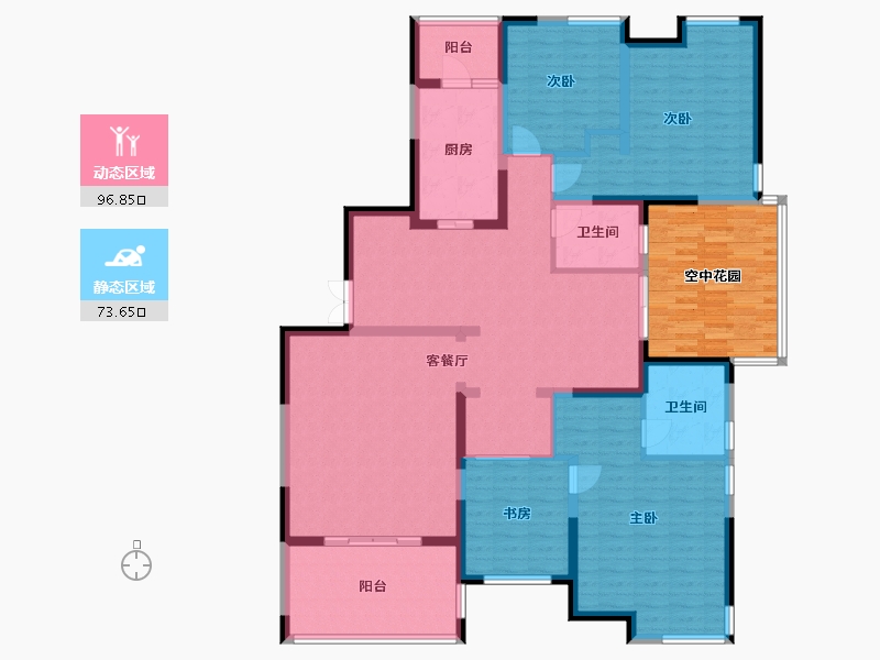 山东省-日照市-御景东方-169.00-户型库-动静分区