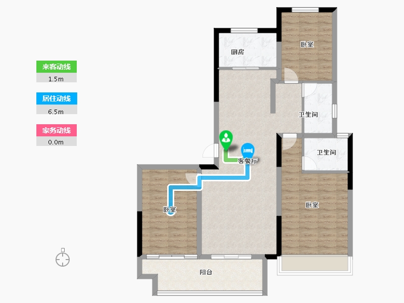 河南省-信阳市-华瑞紫悦府-100.00-户型库-动静线