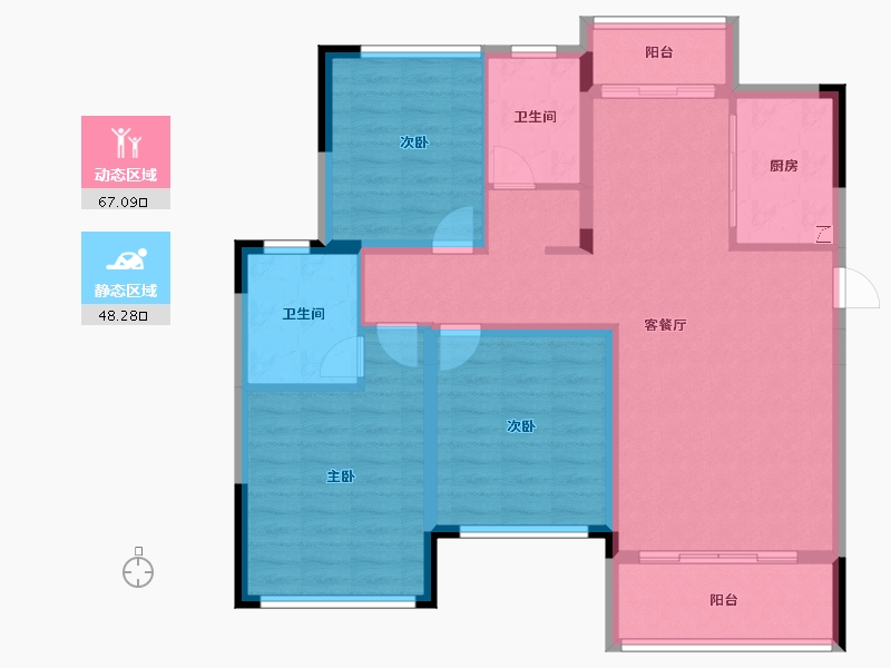 江西省-上饶市-金龙湾-103.79-户型库-动静分区