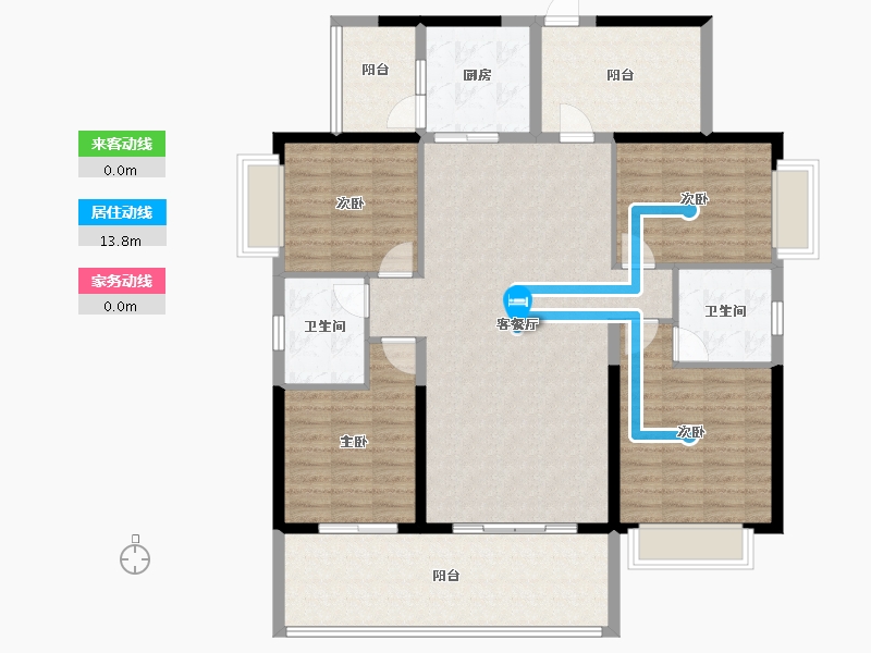 广东省-河源市-东江盛世-133.96-户型库-动静线