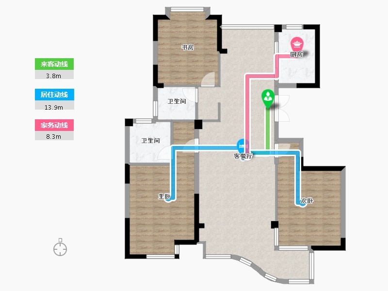 江苏省-盐城市-钱江方洲(北区)-120.00-户型库-动静线