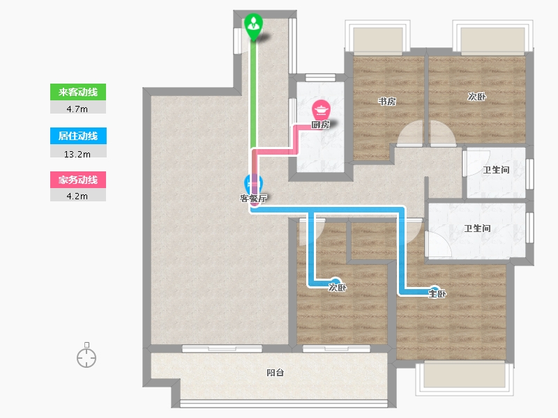 江西省-赣州市-嘉福·潋江府-102.30-户型库-动静线