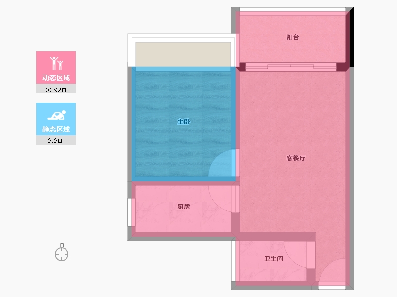 广东省-河源市-东江盛世-35.55-户型库-动静分区