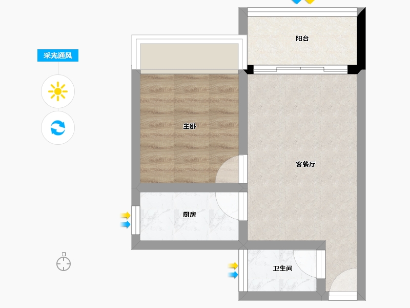 广东省-河源市-东江盛世-35.55-户型库-采光通风