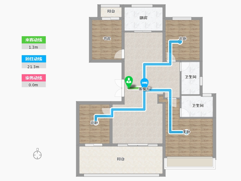 河南省-周口市-周投绿城·留香园-119.20-户型库-动静线