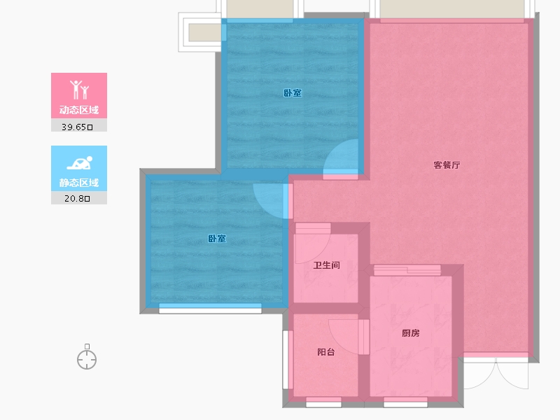 四川省-绵阳市-长虹城-53.07-户型库-动静分区