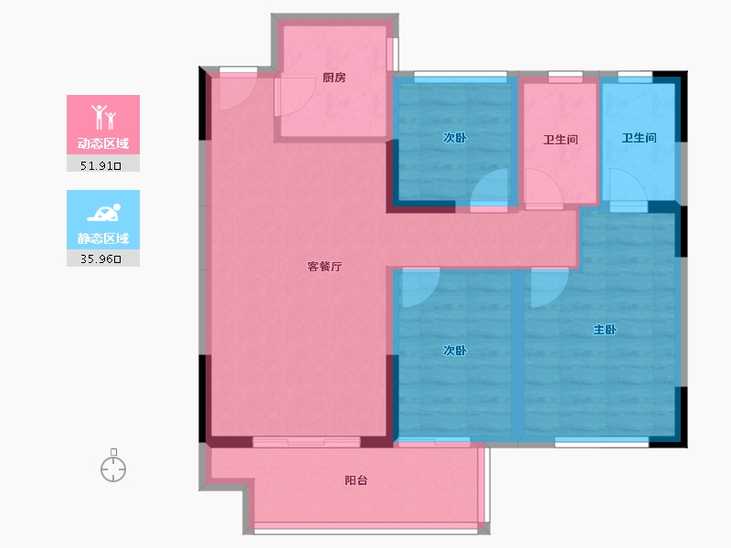 江西省-赣州市-于都国资·时代新城-78.09-户型库-动静分区