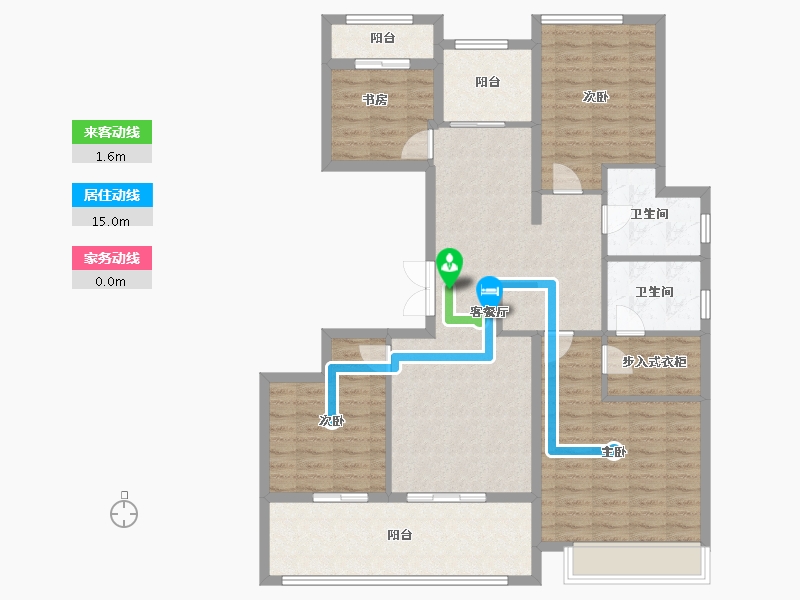 河南省-周口市-周投绿城·留香园-114.40-户型库-动静线