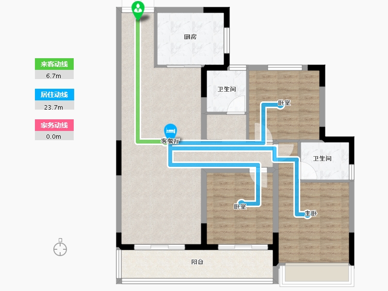 河南省-信阳市-光山书香苑-98.00-户型库-动静线