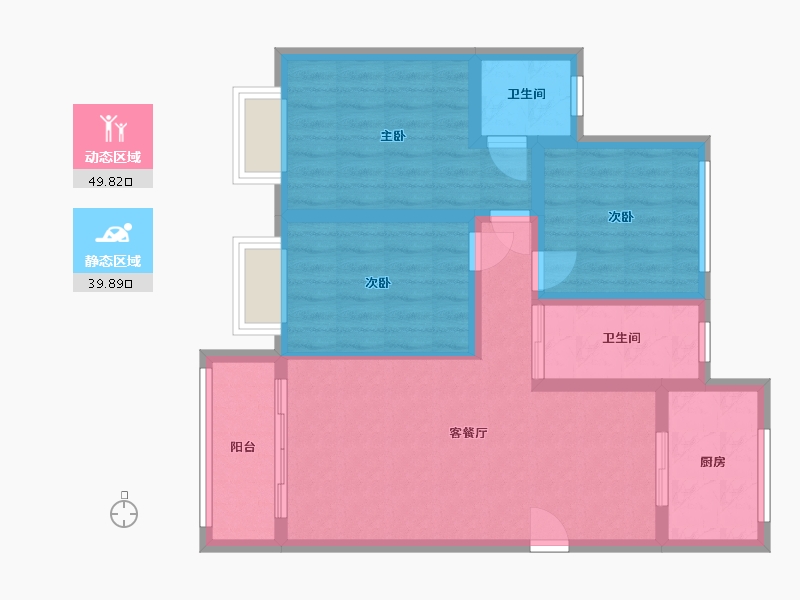 山东省-德州市-恒喆文昌府-100.00-户型库-动静分区