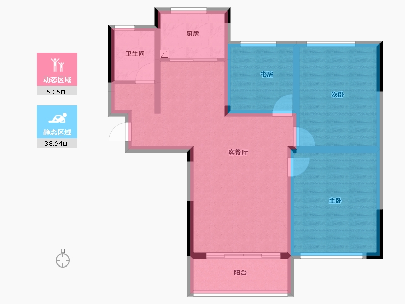 江西省-上饶市-金龙湾-82.38-户型库-动静分区