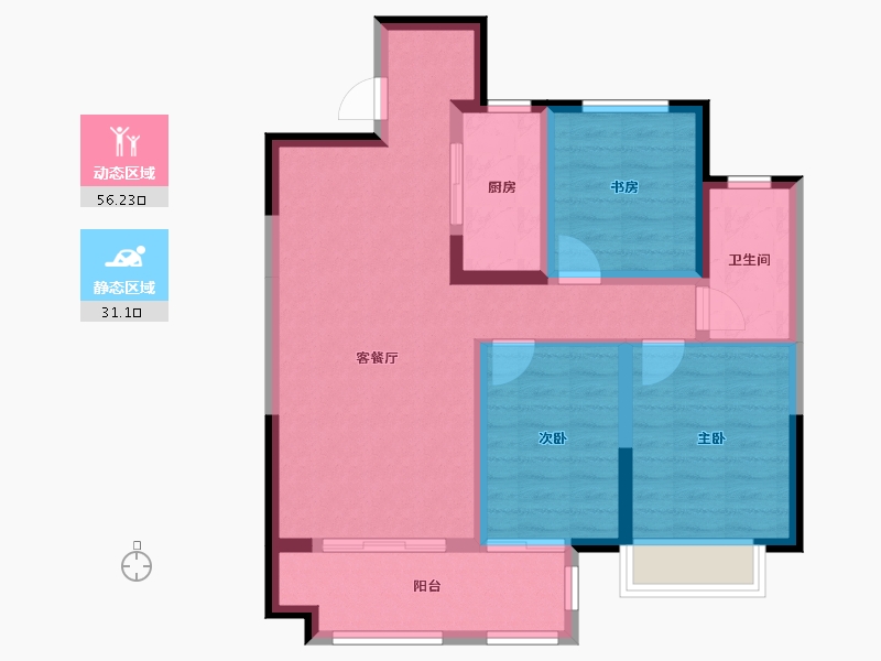 河北省-邢台市-邢州府-77.37-户型库-动静分区