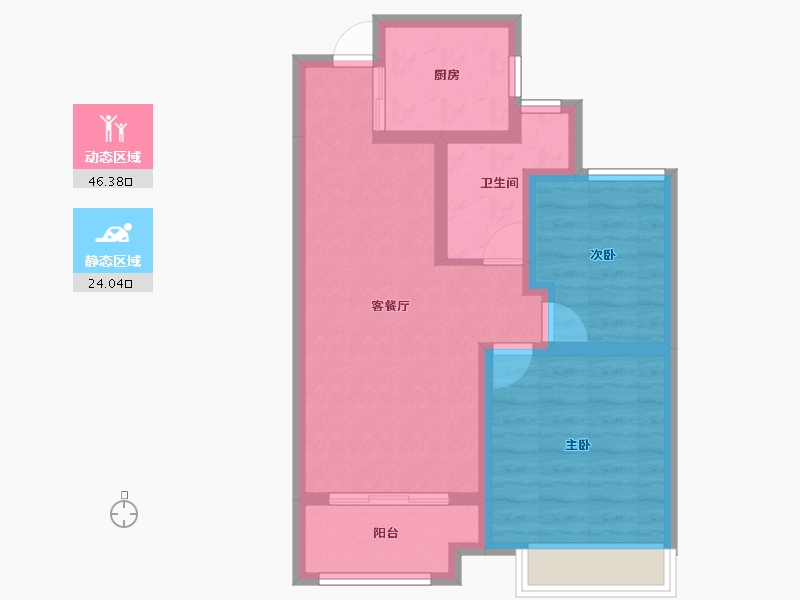 山东省-泰安市-华新新干线-62.03-户型库-动静分区