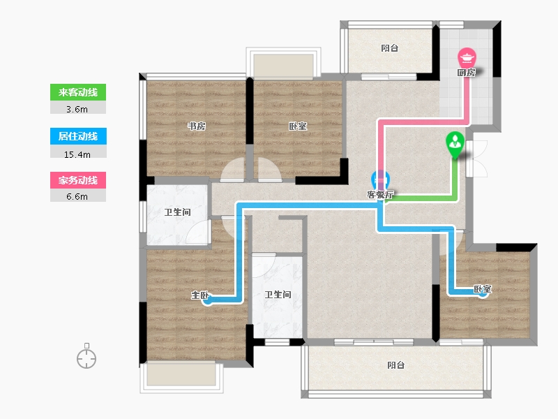 广西壮族自治区-崇左市-崇左昌泰城-110.38-户型库-动静线