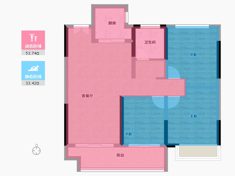 江西省-上饶市-公园屿湖-77.92-户型库-动静分区