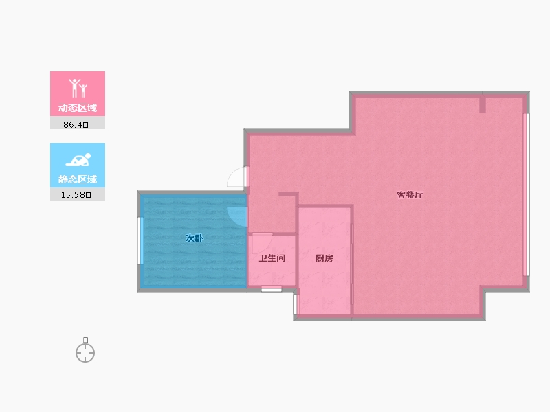 浙江省-绍兴市-绍兴祥生·云境-95.00-户型库-动静分区