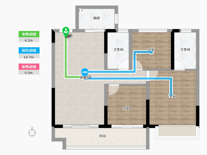 江西省-上饶市-公园屿湖-84.51-户型库-动静线