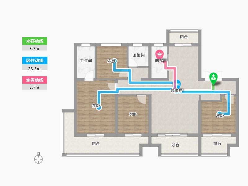 河南省-周口市-扶沟建业府-112.00-户型库-动静线