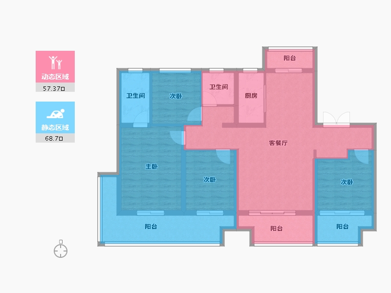 河南省-周口市-扶沟建业府-112.00-户型库-动静分区