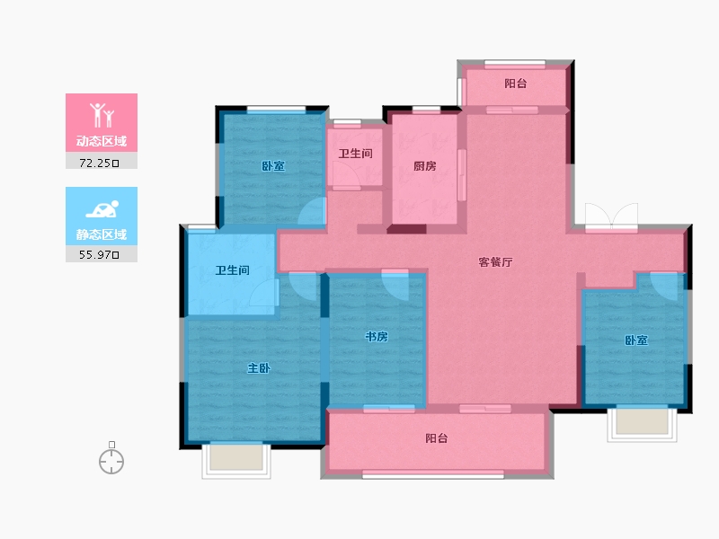 河南省-焦作市-温县建业江山汇-114.48-户型库-动静分区