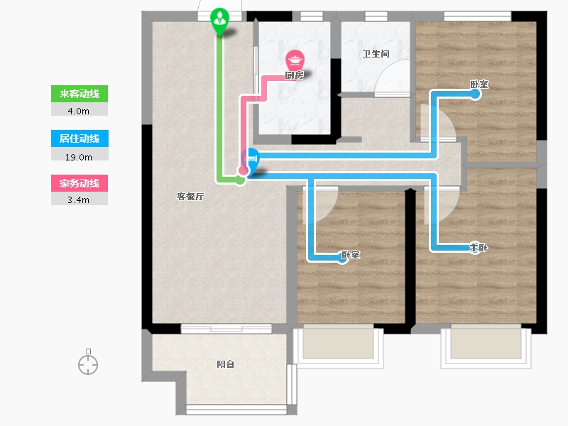 河南省-郑州市-金茂未来府-71.20-户型库-动静线