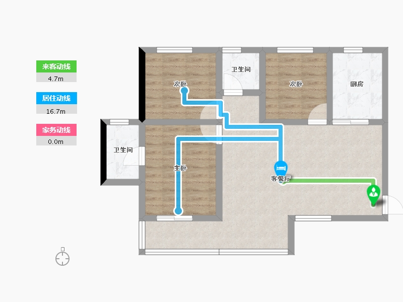 四川省-眉山市-汇宇庾上云庭-73.92-户型库-动静线