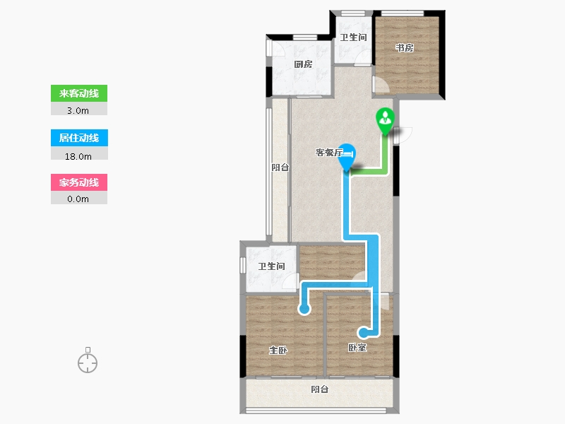 浙江省-温州市-江海云著-92.00-户型库-动静线