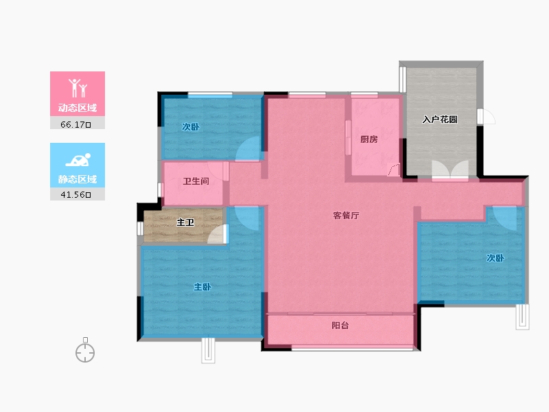 山东省-东营市-富海尚悦府-112.00-户型库-动静分区