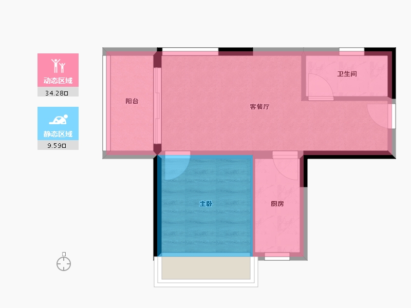 广东省-河源市-东江盛世-38.88-户型库-动静分区