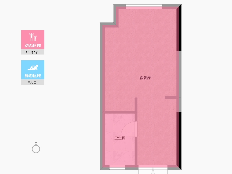 江西省-上饶市-阳光东方印-28.46-户型库-动静分区