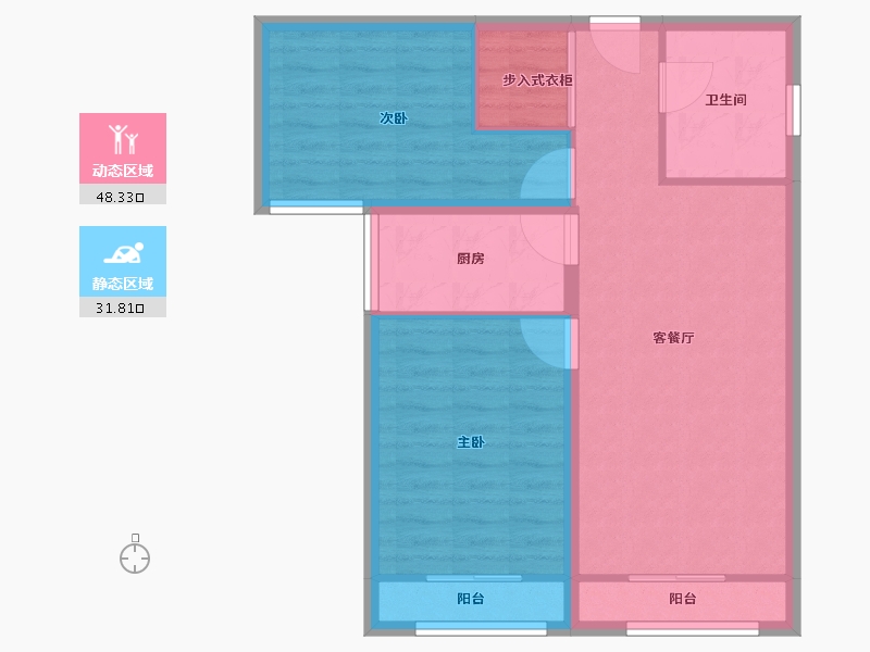 河北省-保定市-京能璞园-72.00-户型库-动静分区