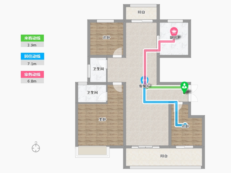 河南省-周口市-扶沟建业山水湖城-112.00-户型库-动静线