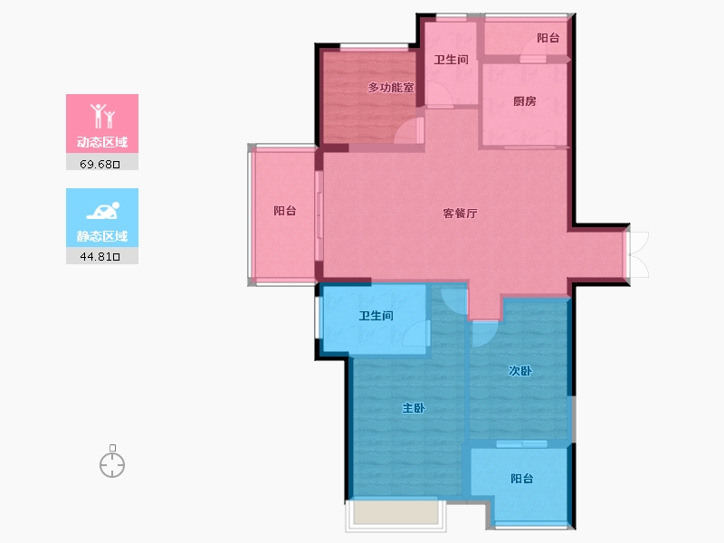 江苏省-常州市-星河国际-103.02-户型库-动静分区