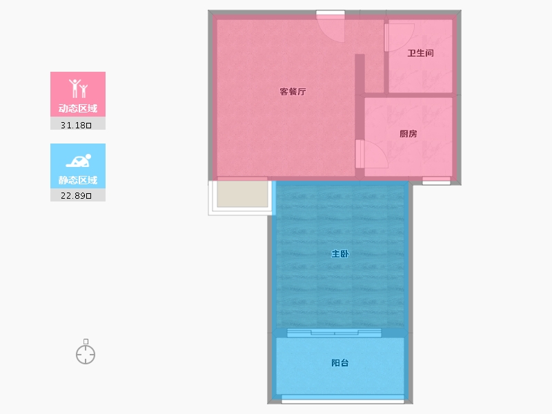 河南省-周口市-景园·盛世华都-48.00-户型库-动静分区