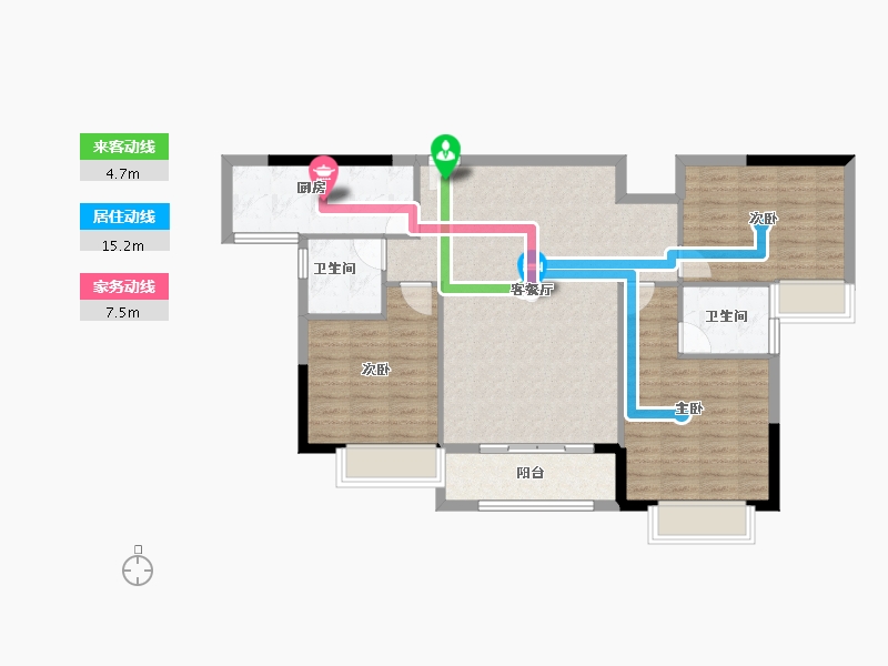 福建省-莆田市-滨海南城府-96.77-户型库-动静线