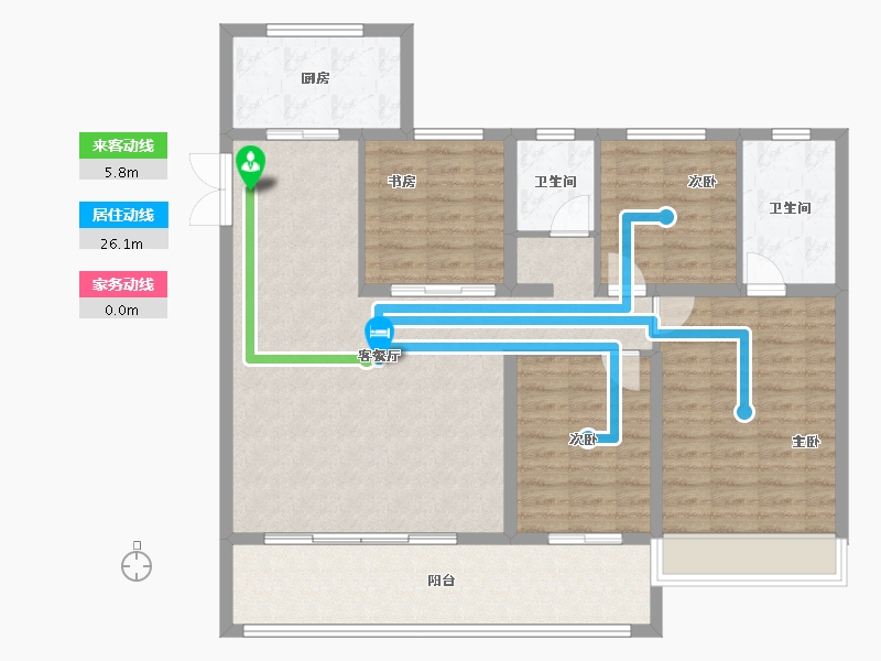 河南省-周口市-永威·东棠-114.41-户型库-动静线