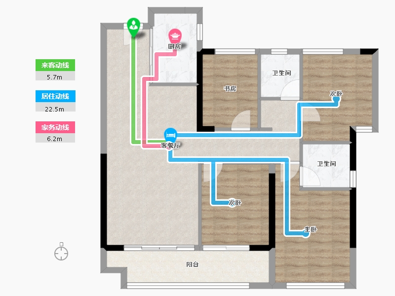 福建省-莆田市-建发文著-94.78-户型库-动静线